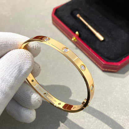 [Elowen Jewels]LOVE BRACELET 6.1MM 10 DIAMONDS