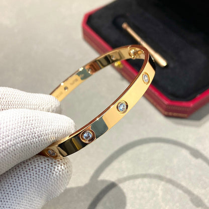 [Elowen Jewels]LOVE BRACELET 6.1MM 10 DIAMONDS