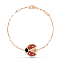 [Elowen Jewel]LUCKY SPRING 1 MOTIF PINK GOLD BRACELET