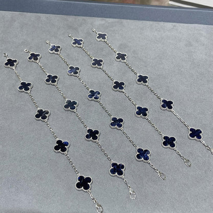 [Elowen Jewels]CLOVER 5 MOTIF PIETERSITE BRACELET COLLECTION