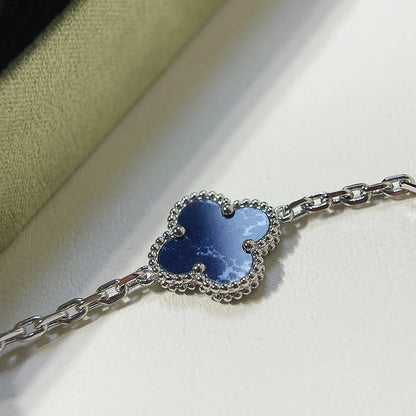 [Elowen Jewels]CLOVER 5 MOTIF PIETERSITE BRACELET COLLECTION