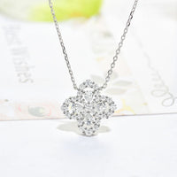 [Elowen Jewel]LOOP NECKLACE FULL MOTIF DIAMOND 16MM MULTIPLE COLORS