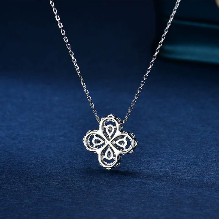 [Elowen Jewels]LOOP NECKLACE FULL MOTIF DIAMOND 16MM MULTIPLE COLORS