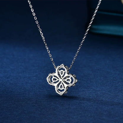[Elowen Jewels]LOOP NECKLACE FULL MOTIF DIAMOND 16MM MULTIPLE COLORS