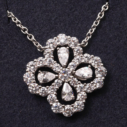 [Elowen Jewels]LOOP NECKLACE FULL MOTIF DIAMOND 16MM MULTIPLE COLORS