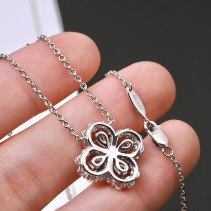 [Elowen Jewels]LOOP NECKLACE FULL MOTIF DIAMOND 16MM MULTIPLE COLORS