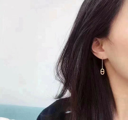 [Elowen Jewels]CHAINE TASSEL EARRINGS