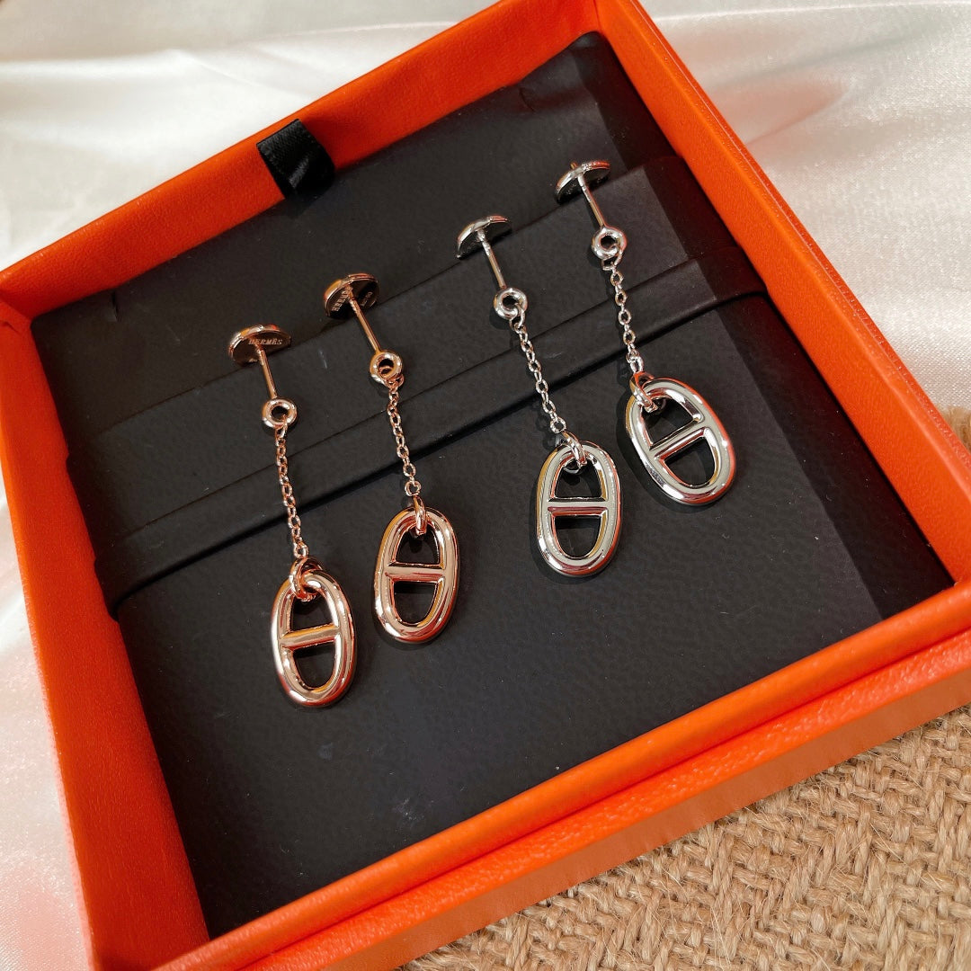 [Elowen Jewels]CHAINE TASSEL EARRINGS