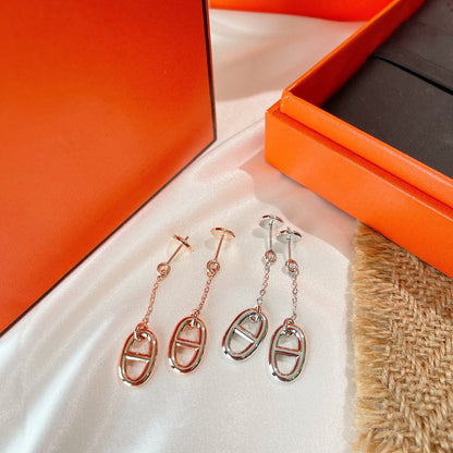 [Elowen Jewels]CHAINE TASSEL EARRINGS