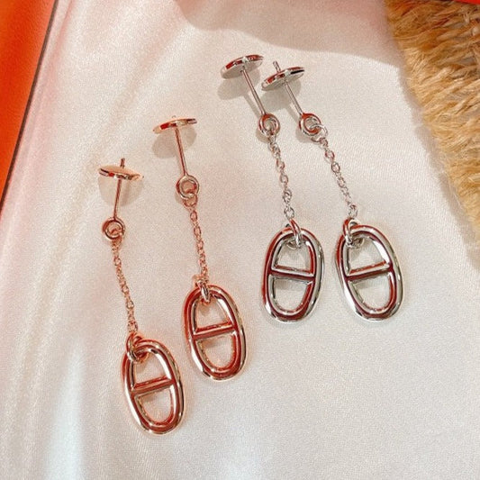 [Elowen Jewels]CHAINE TASSEL EARRINGS