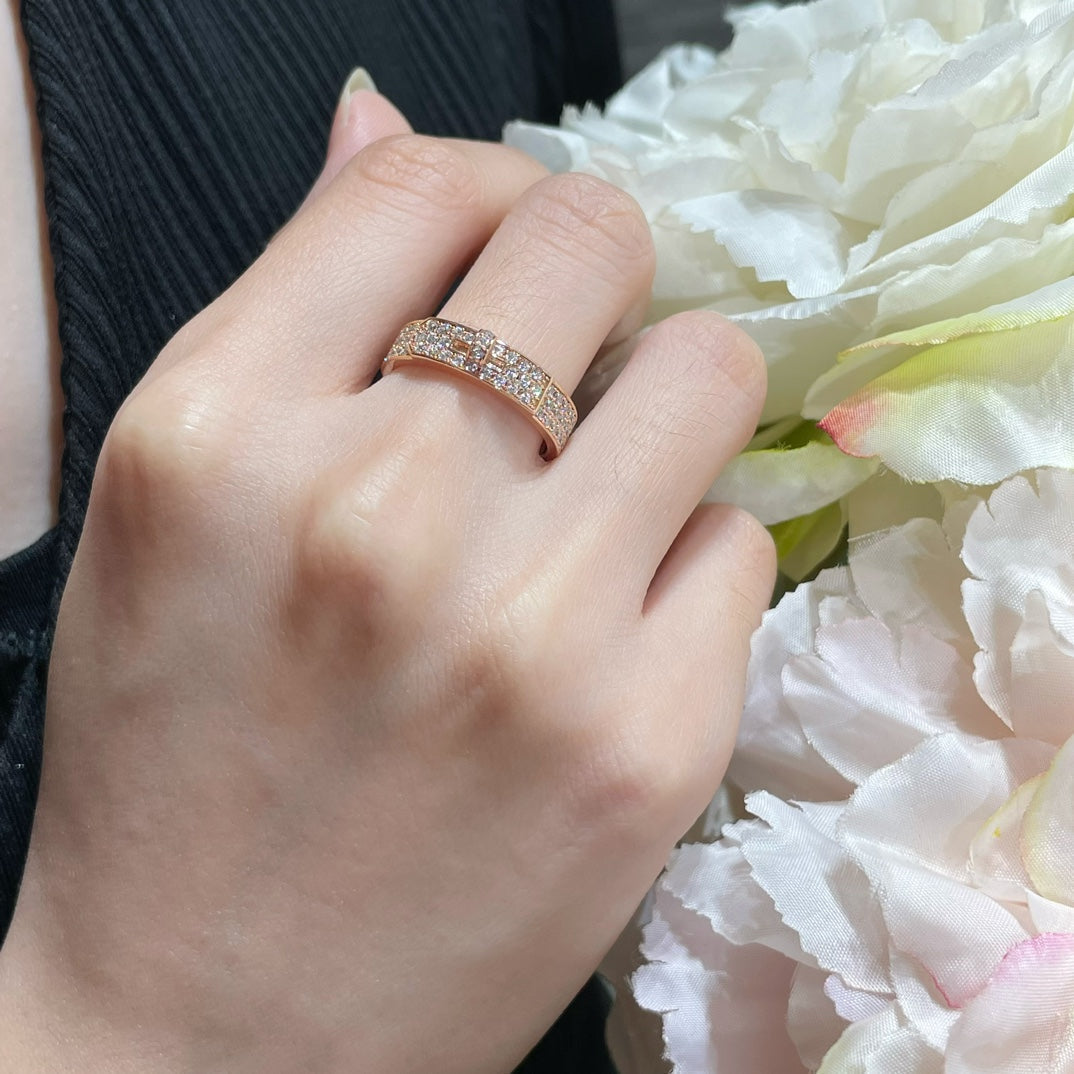 [Elowen Jewels]KELLY PINK GOLD DIAMOND RING