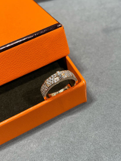 [Elowen Jewels]KELLY PINK GOLD DIAMOND RING