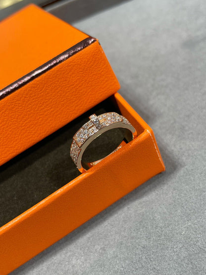 [Elowen Jewels]KELLY PINK GOLD DIAMOND RING