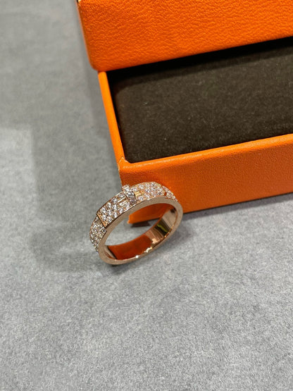 [Elowen Jewels]KELLY PINK GOLD DIAMOND RING