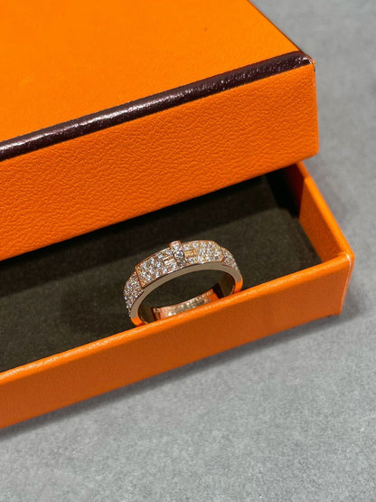 [Elowen Jewels]KELLY PINK GOLD DIAMOND RING