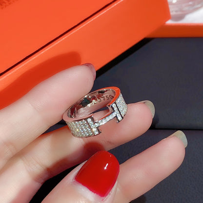 [Elowen Jewels]H RING FULL DIAMOND