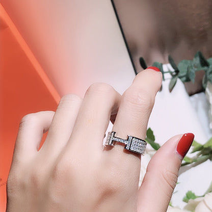 [Elowen Jewels]H RING FULL DIAMOND