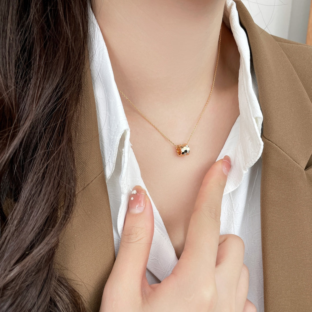 [Elowen Jewels]BEE MINI PEDANT DIAMOND NECKLACE