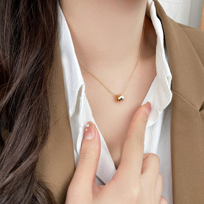 [Elowen Jewels]BEE MINI PEDANT DIAMOND NECKLACE