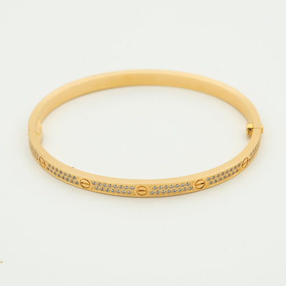 [Elowen Jewels]LOVE BRACELET 3.65MM DIAMOND-PAVED