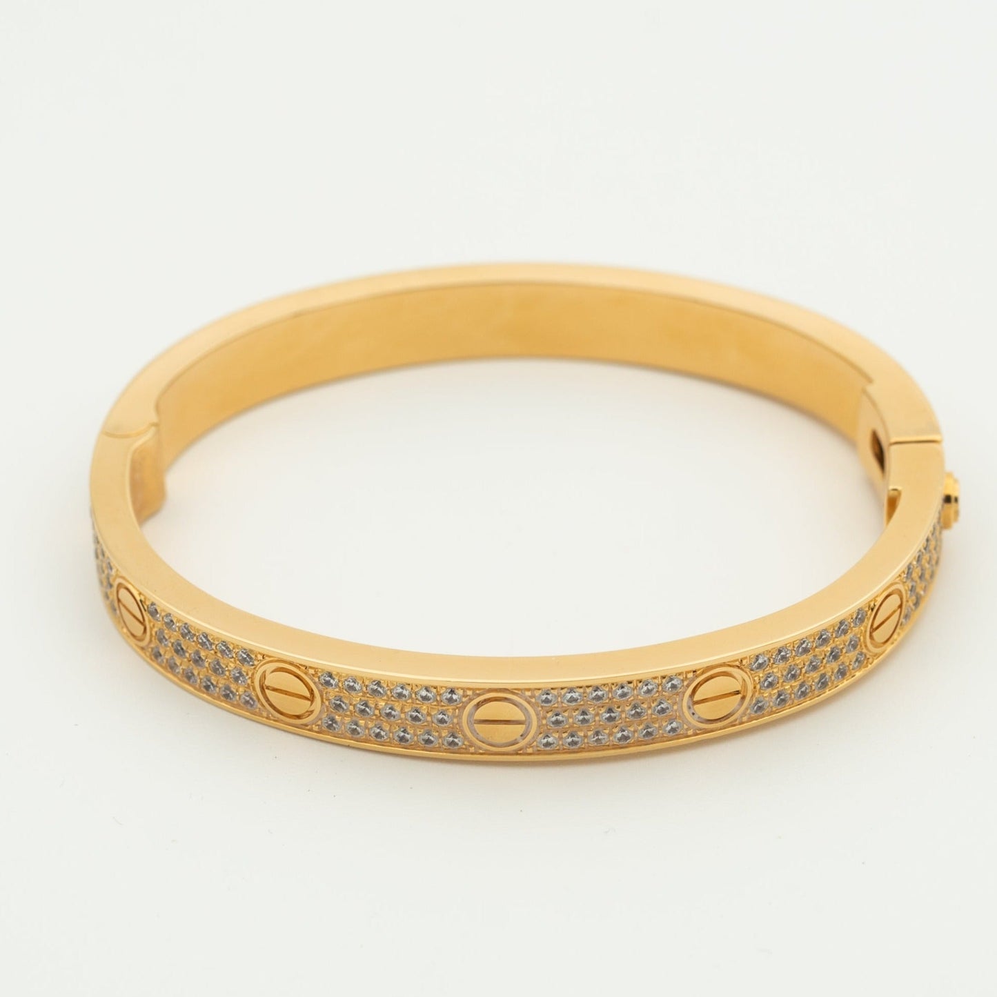 [Elowen Jewels]LOVE BRACELET 6.1MM DIAMOND-PAVED