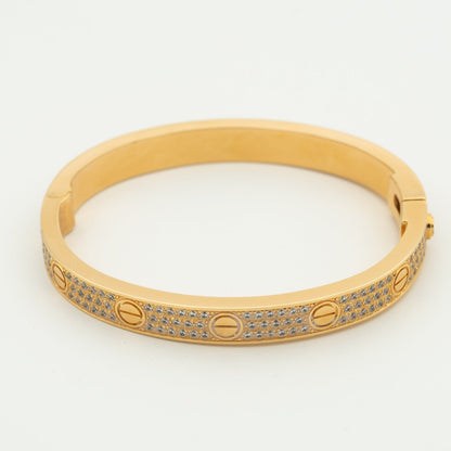 [Elowen Jewels]LOVE BRACELET 6.1MM DIAMOND-PAVED