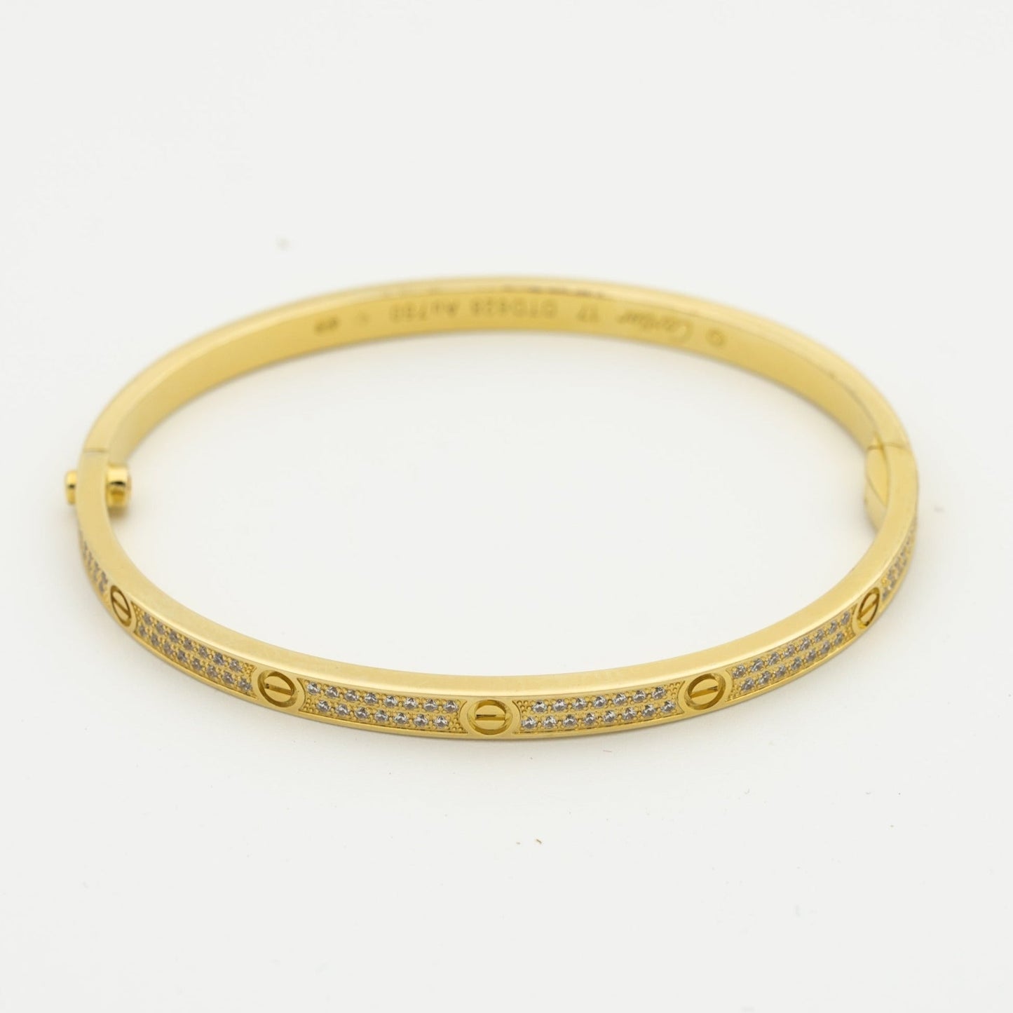[Elowen Jewels]LOVE BRACELET 3.65MM DIAMOND-PAVED