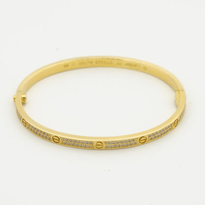 [Elowen Jewels]LOVE BRACELET 3.65MM DIAMOND-PAVED
