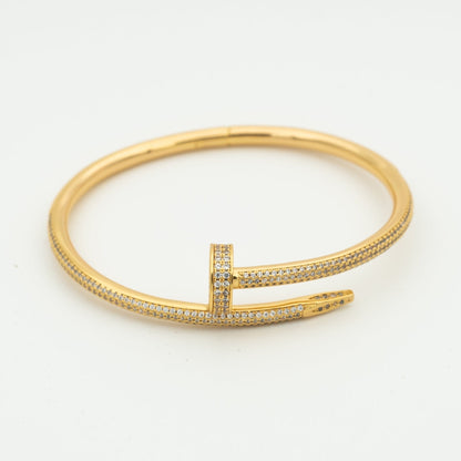 [Elowen Jewels]JUSTE BRACELET 3.5MM ALL DIAMONDS