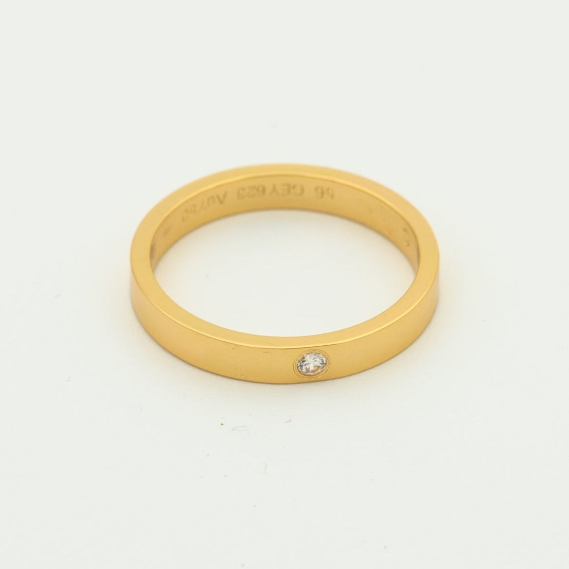 [Elowen Jewels]LOVE RING 4MM 1 DIAMOND