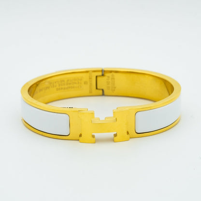[Elowen Jewels]H WHITE BRACELET