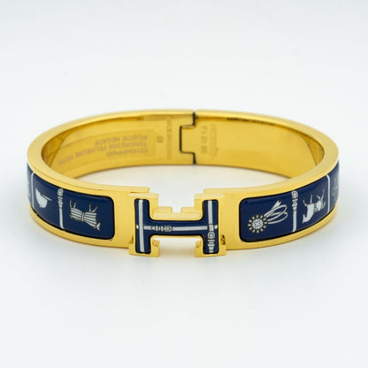 [Elowen Jewels]H BRACELET BLUE CERAMIC