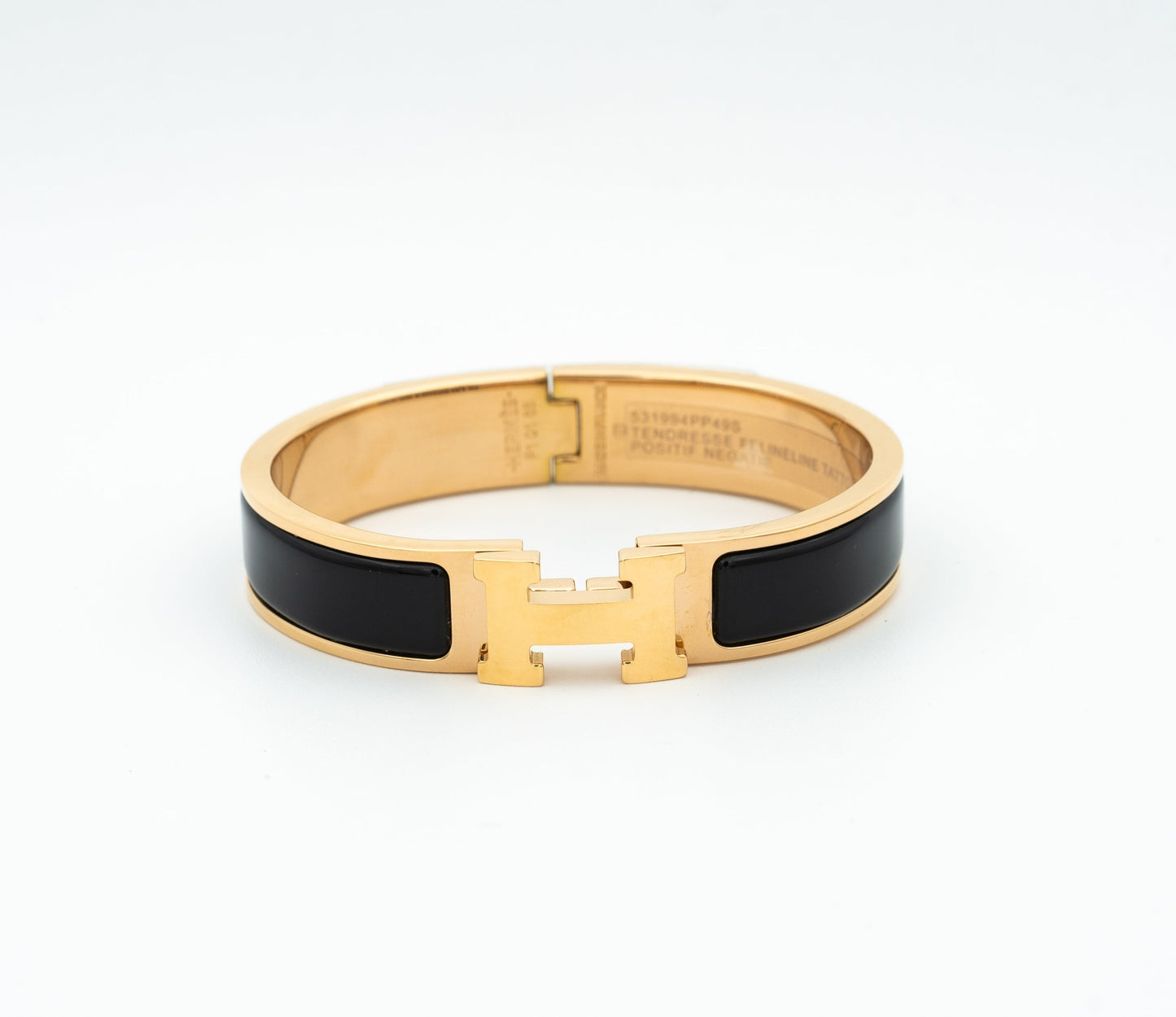 [Elowen Jewels]H BLACK BRACELET