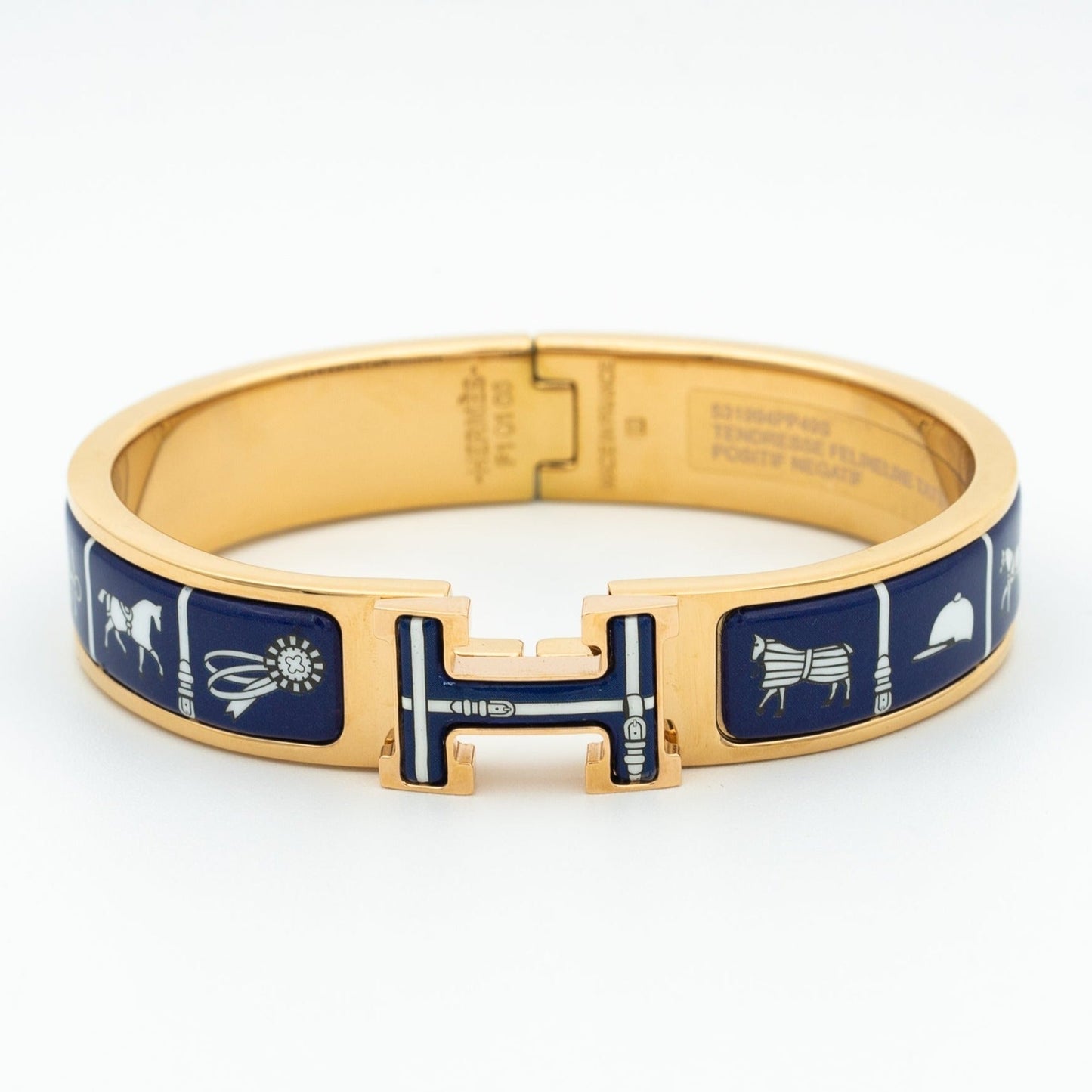 [Elowen Jewels]H BRACELET BLUE CERAMIC