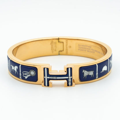 [Elowen Jewels]H BRACELET BLUE CERAMIC