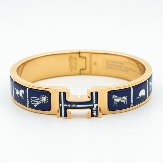 [Elowen Jewels]H BRACELET BLUE CERAMIC