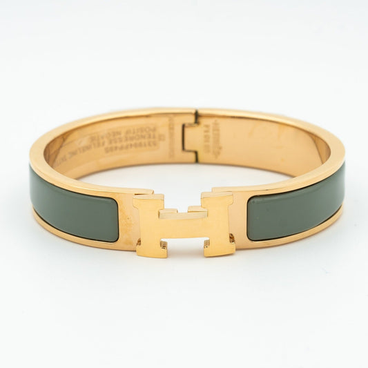 [Elowen Jewels]H BRACELET BLUE GREEN 12MM