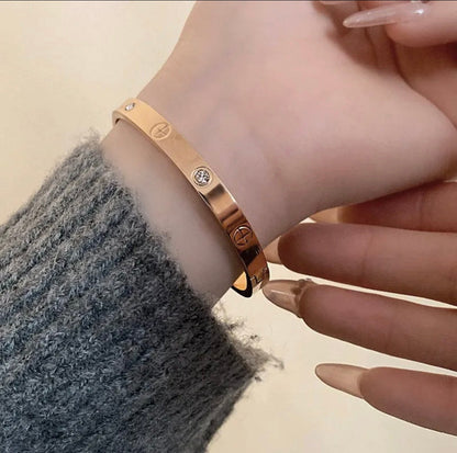 [Elowen-jewel]2026 RAINBOW LOVE BRACELET 6.1MM  10 DIAMONDS