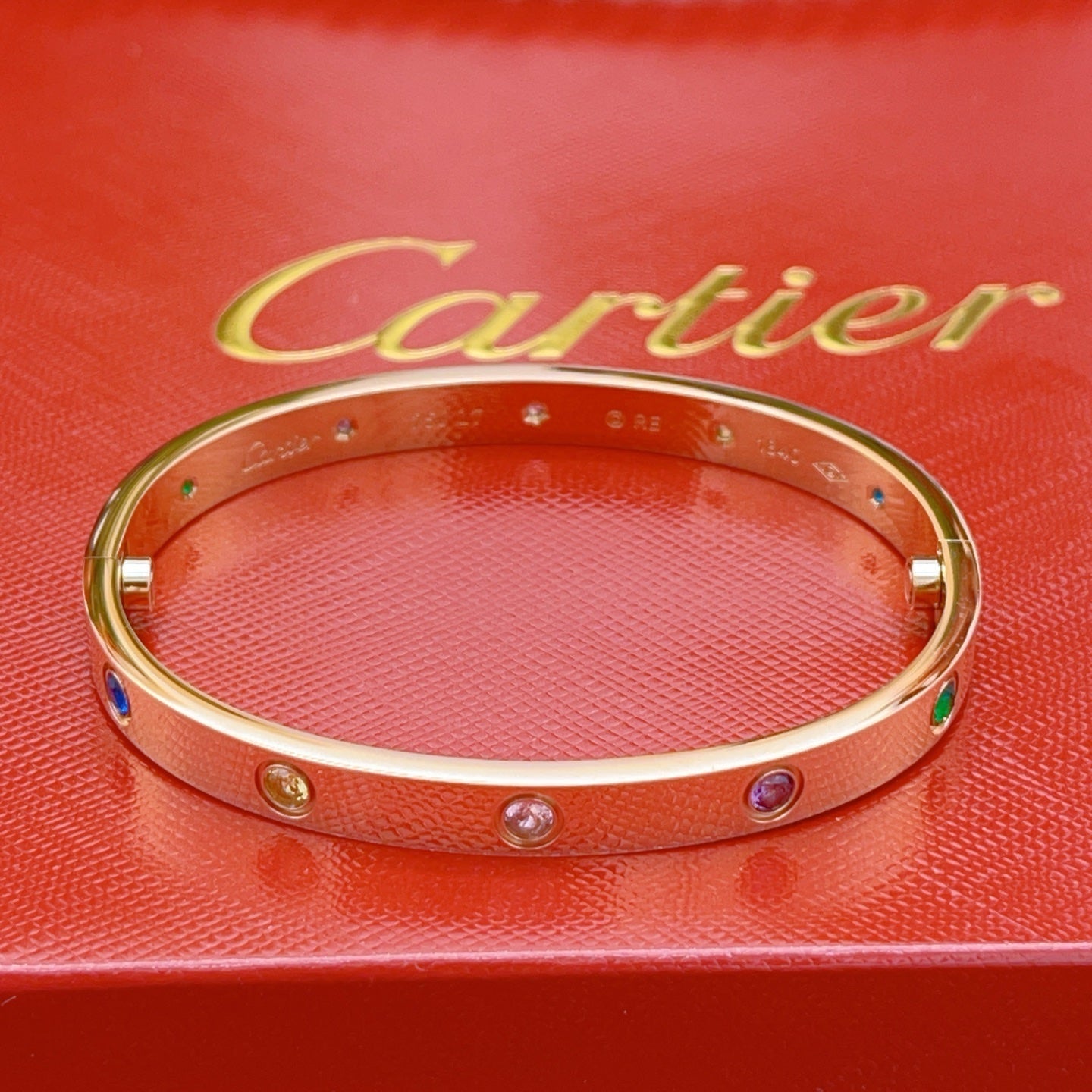 [Elowen-jewel]2026 RAINBOW LOVE BRACELET 6.1MM  10 DIAMONDS