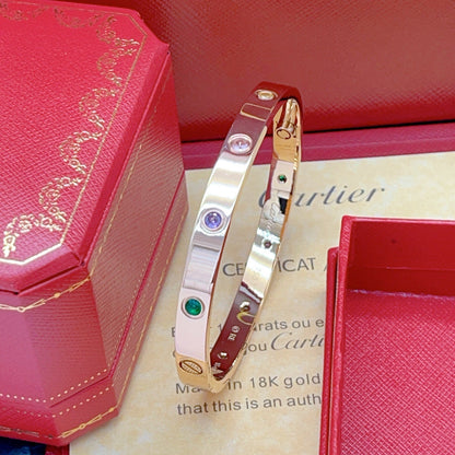 [Elowen-jewel]2026 RAINBOW LOVE BRACELET 6.1MM  10 DIAMONDS