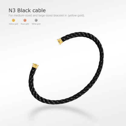 [Elowen Jewels]FORCE SERIES BRACELET CABLES 50 CHOICES (DIY SELECTION)