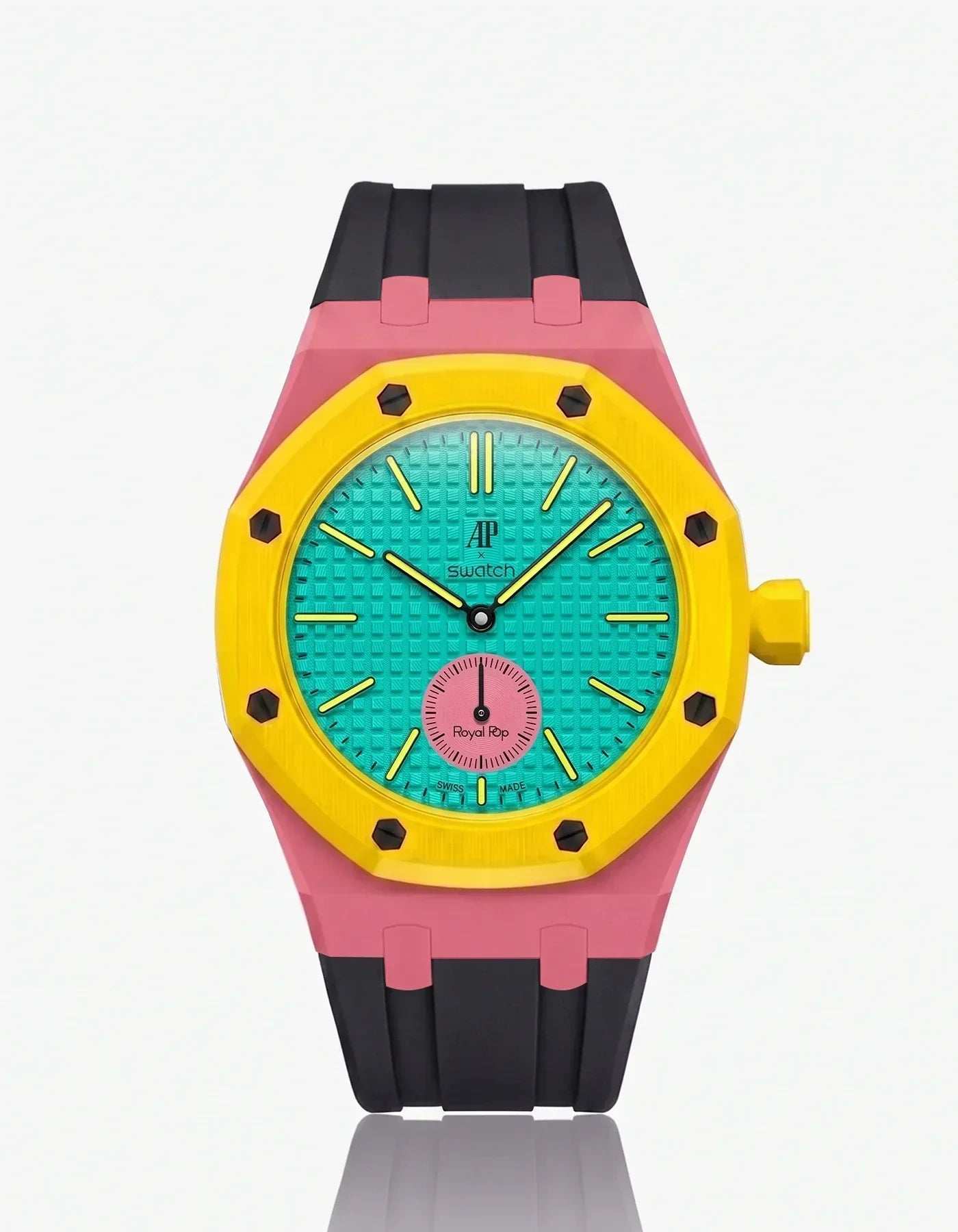 Silicone Strap & Case  Royal Pop Otg Roz(Customize  Colors)