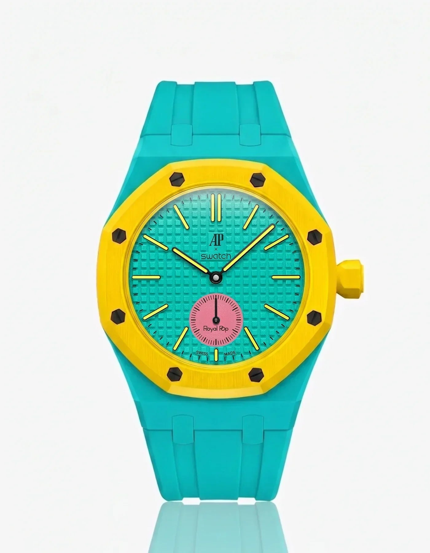 Silicone Strap & Case  Royal Pop Otg Roz(Customize  Colors)