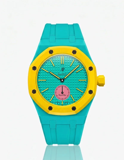 Silicone Strap & Case  Royal Pop Otg Roz(Customize  Colors)