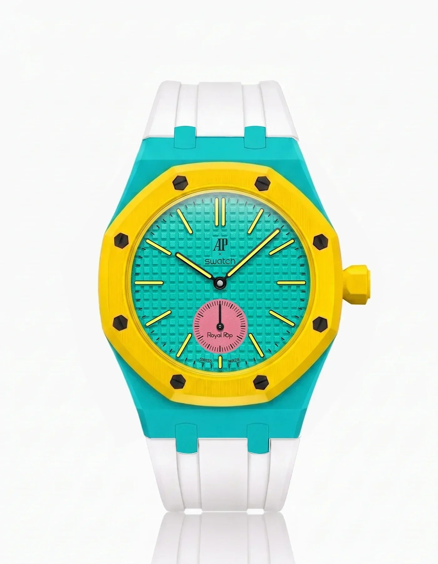 Silicone Strap & Case  Royal Pop Otg Roz(Customize  Colors)