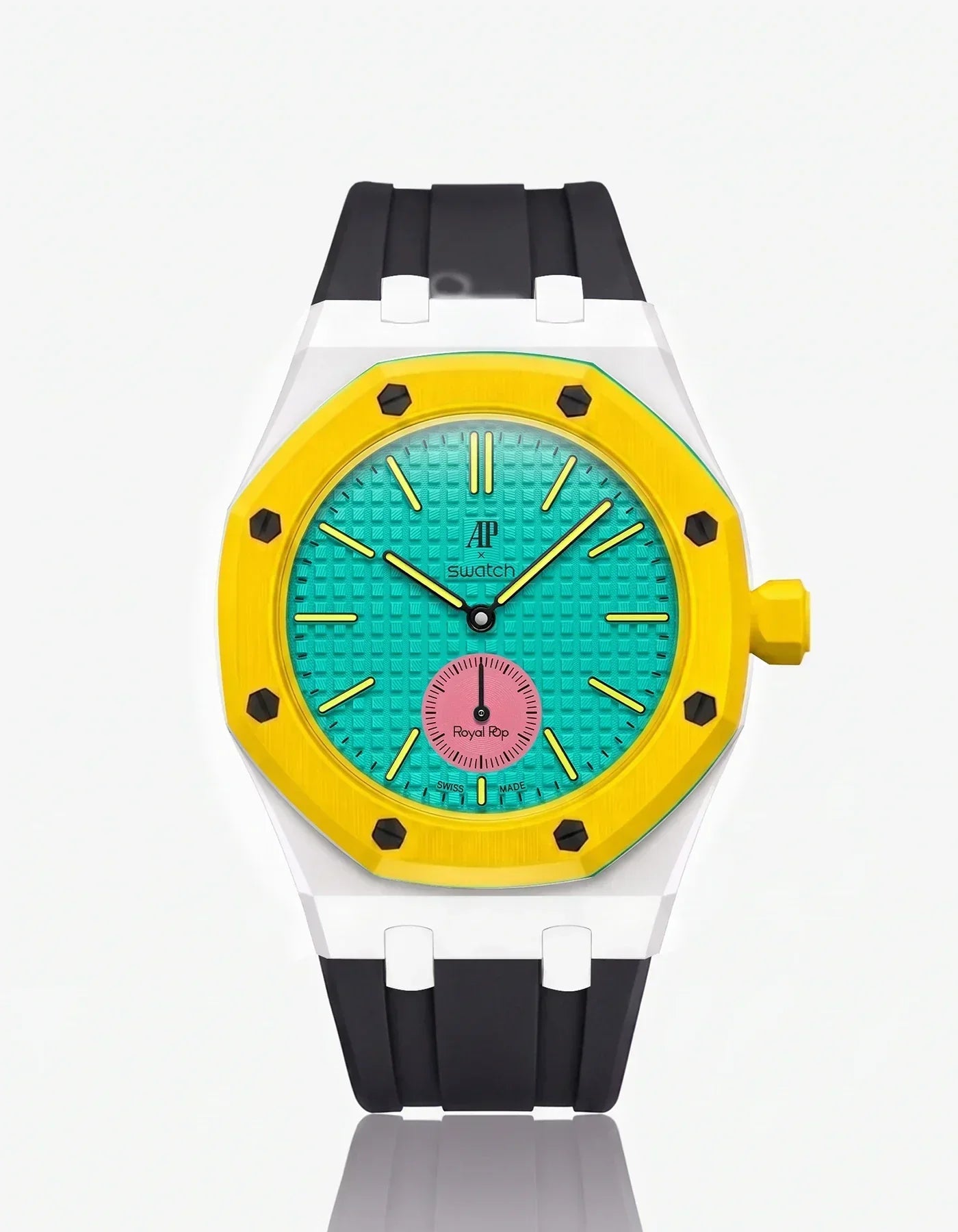 Silicone Strap & Case  Royal Pop Otg Roz(Customize  Colors)