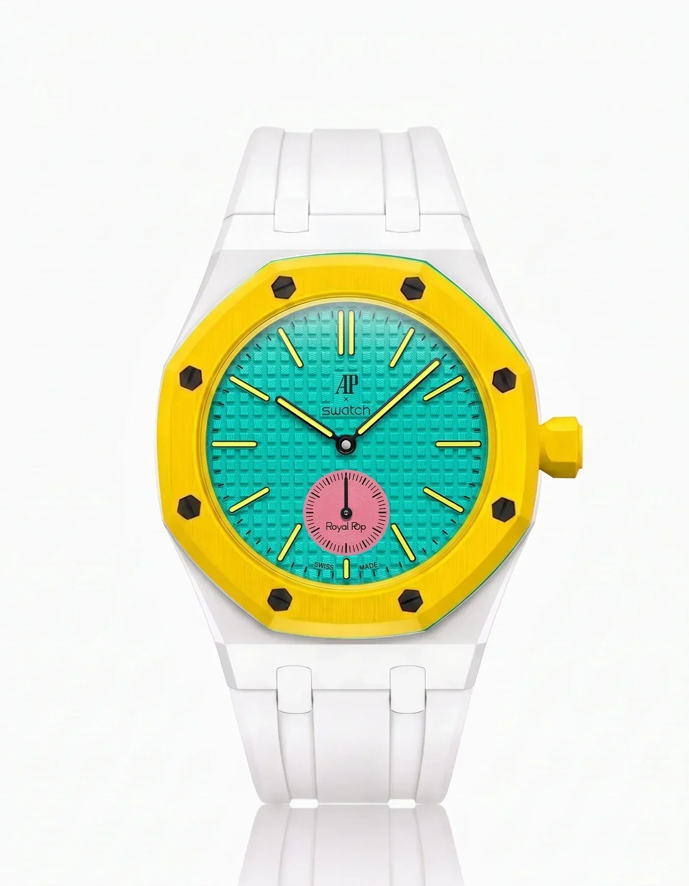 Silicone Strap & Case  Royal Pop Otg Roz(Customize  Colors)