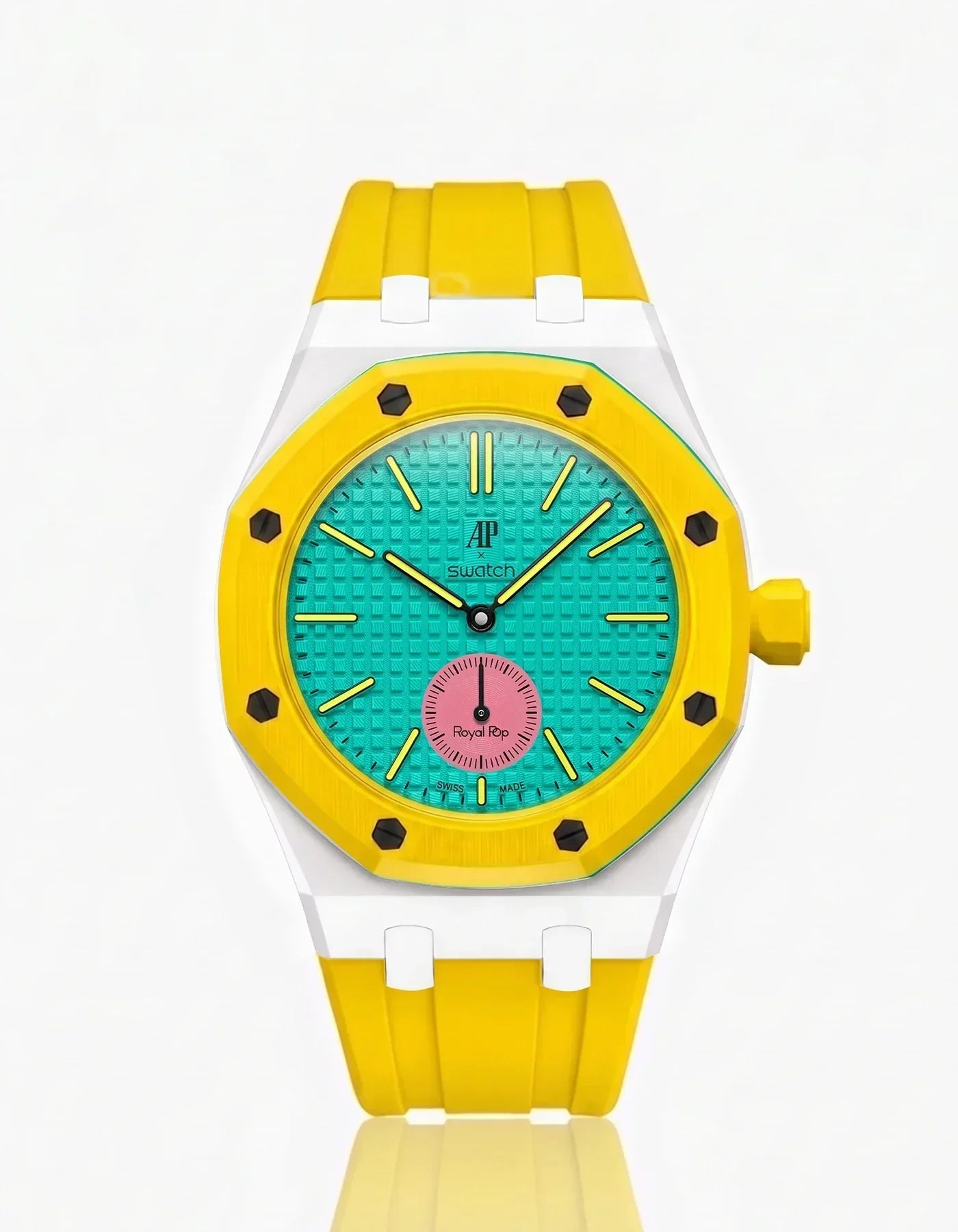 Silicone Strap & Case  Royal Pop Otg Roz(Customize  Colors)