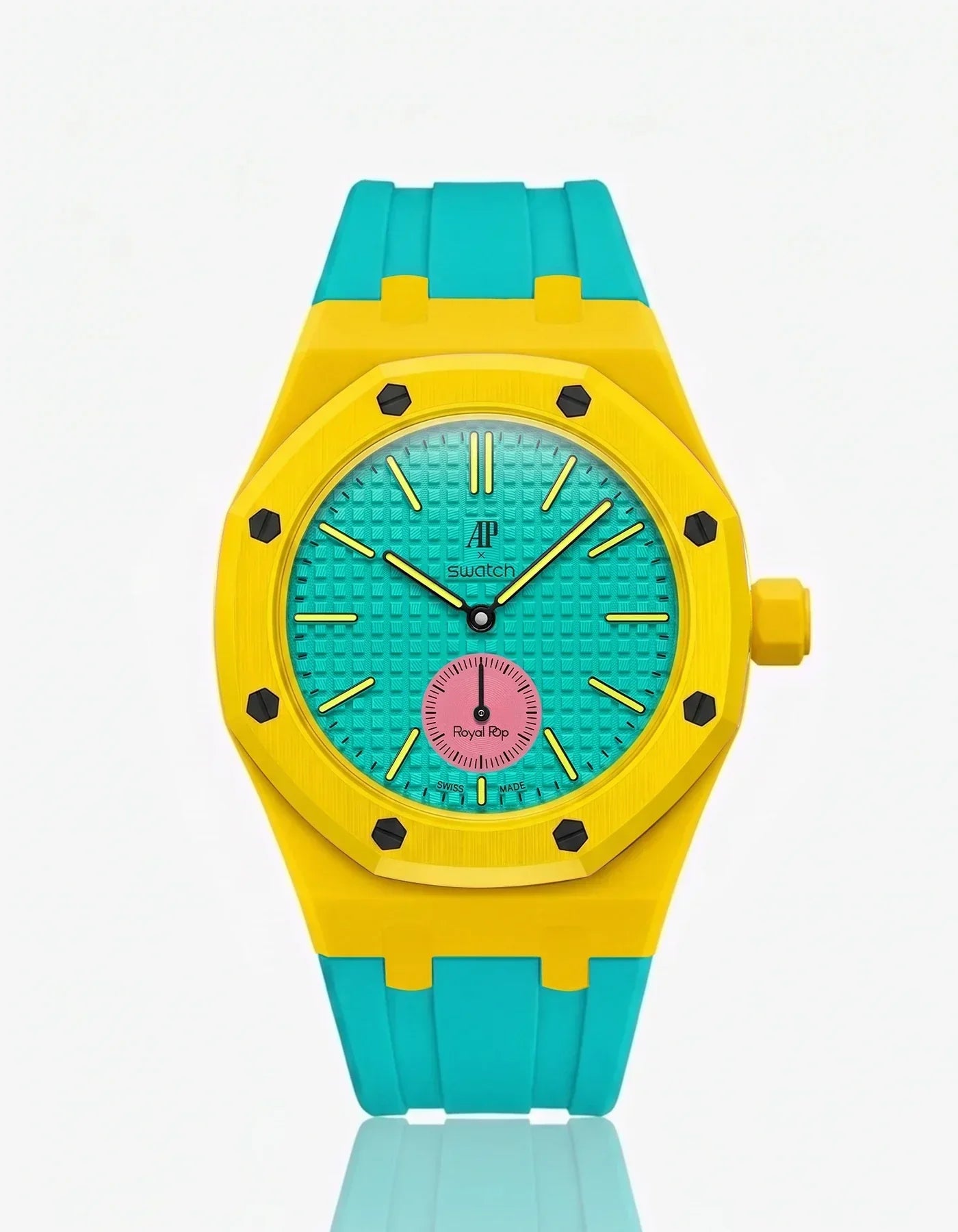 Silicone Strap & Case  Royal Pop Otg Roz(Customize  Colors)