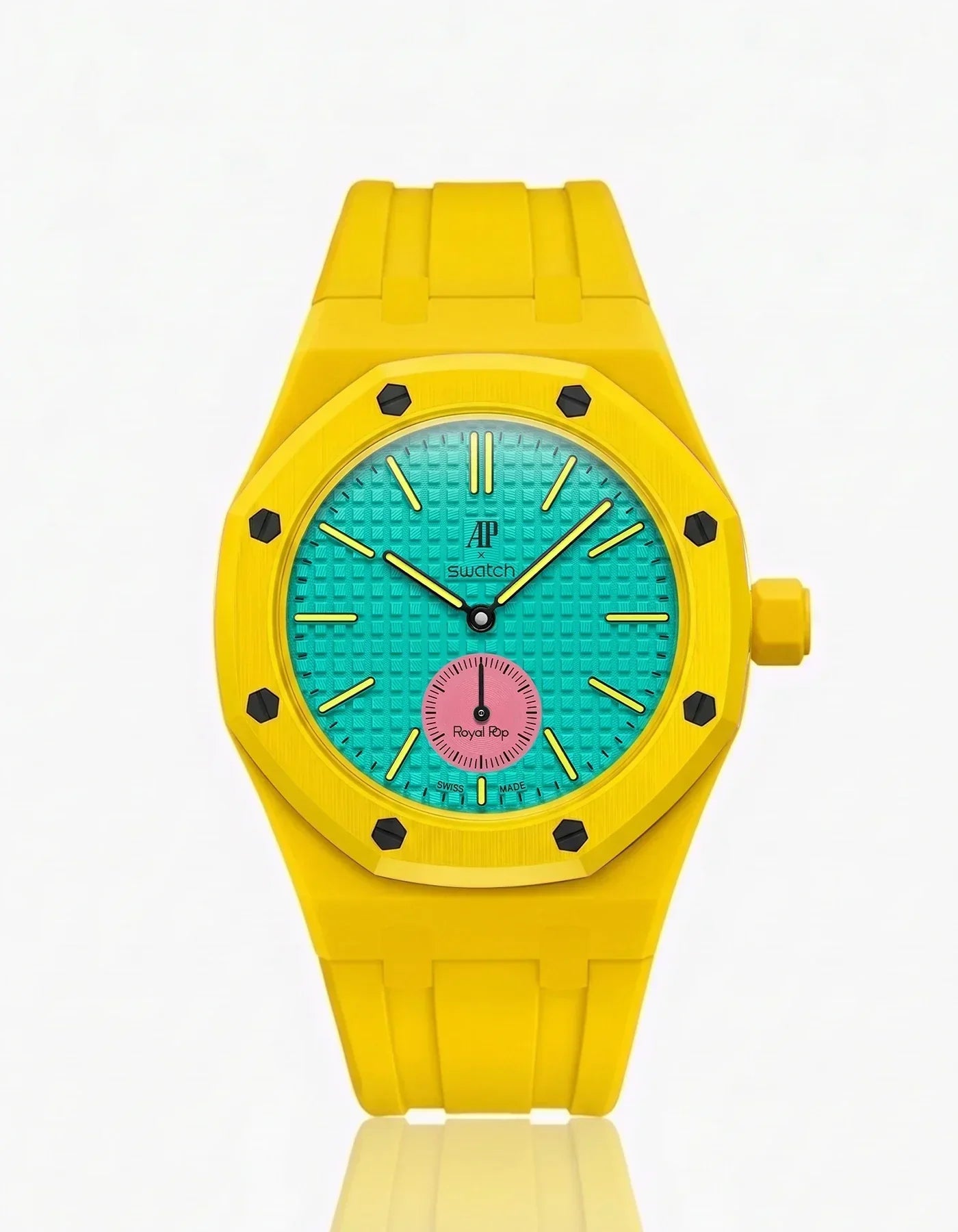 Silicone Strap & Case  Royal Pop Otg Roz(Customize  Colors)